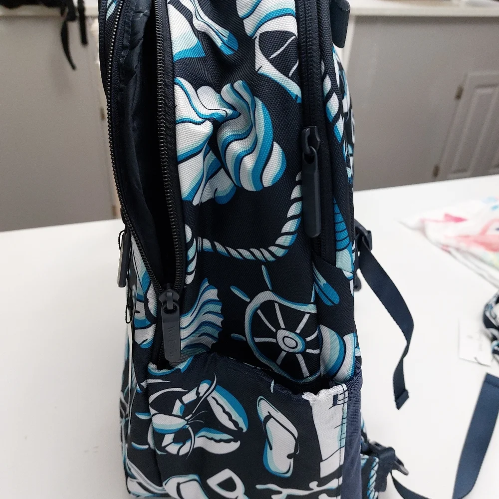 Vera Bradley Lighten Up Large Sporty Backpack Shore Enough NWT